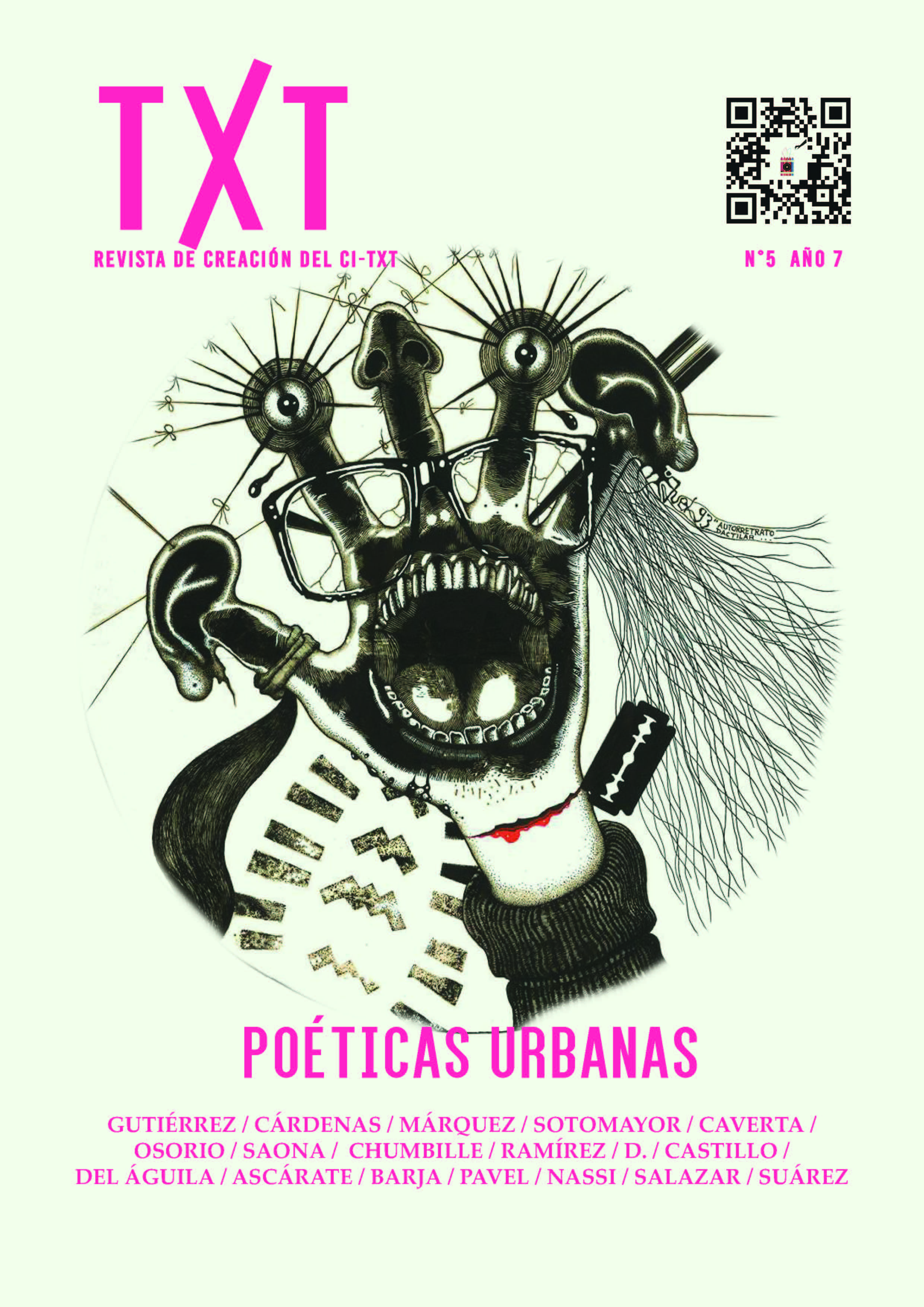 Portada de TXT 5. Creación (2014)